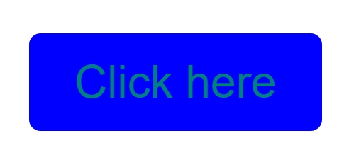 Blue button with teal text