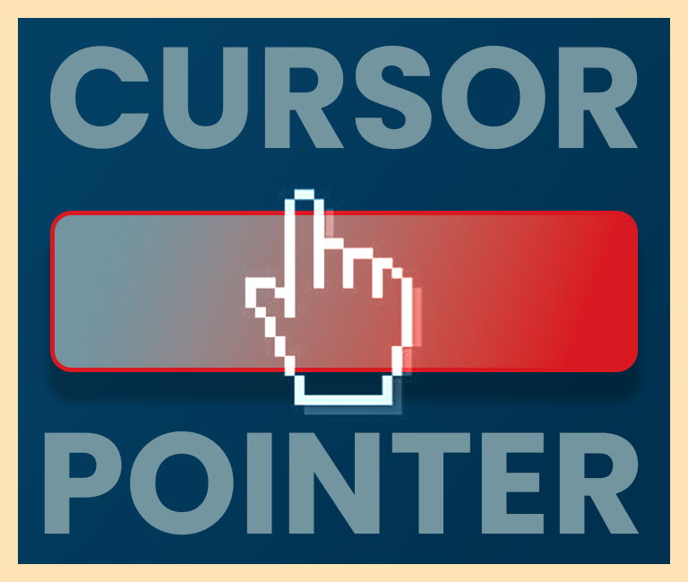 Political poster suggesting to use cursor:pointer